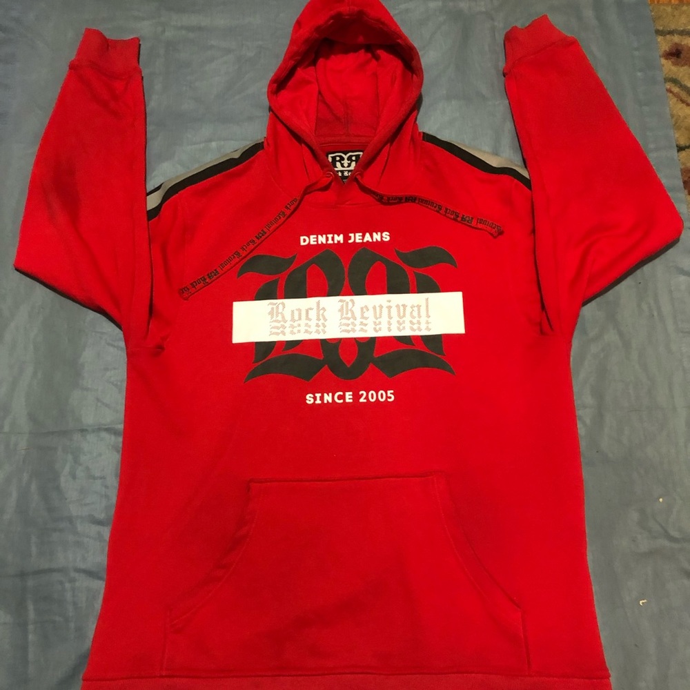 Rock revival rock revival super nice hoodie with zip side size XL great look